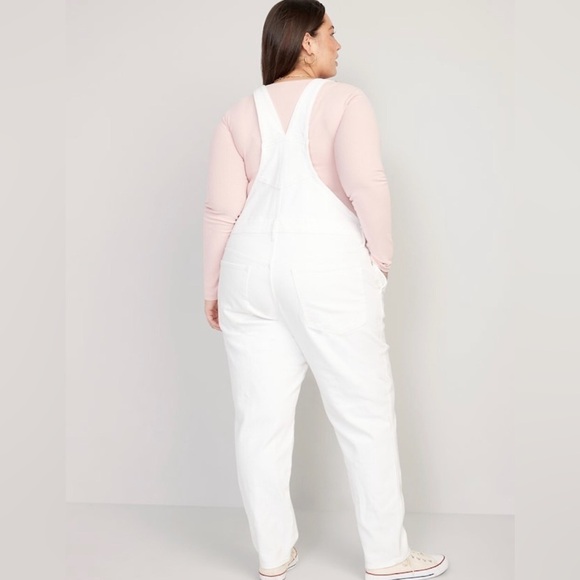 NWOT! O.G. Straight White Workwear Jean Overalls for Women - Multiple Sizes - Picture 9 of 10